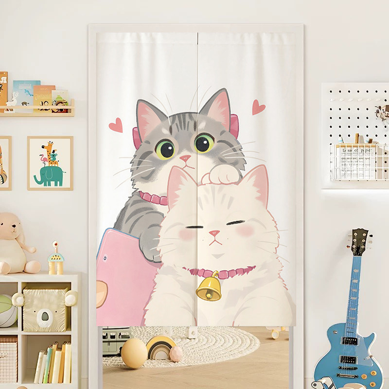 VIKAMA Paar Katten Noren Deurg - Noren Curtain Doorway recensie en prijs