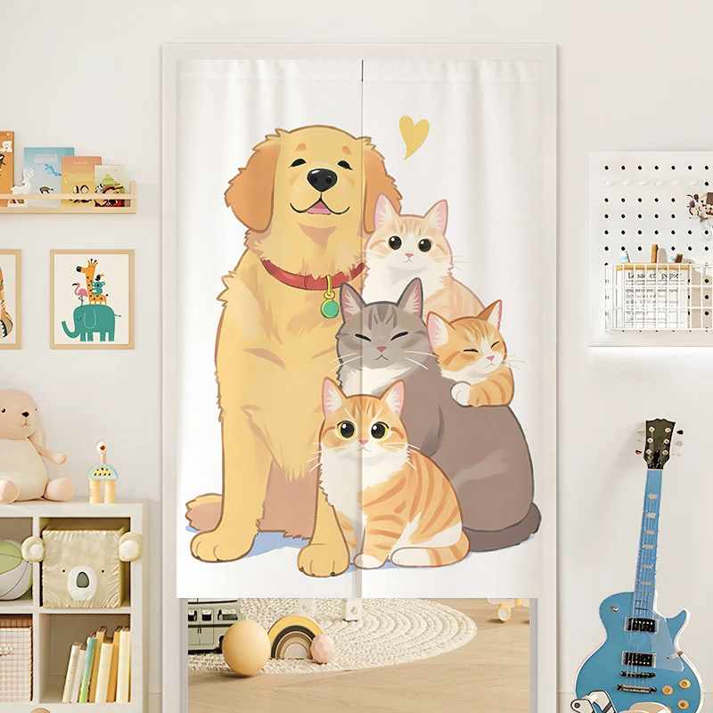 VIKAMA Paar Katten Noren Deurg - Noren Curtain Doorway recensie en prijs