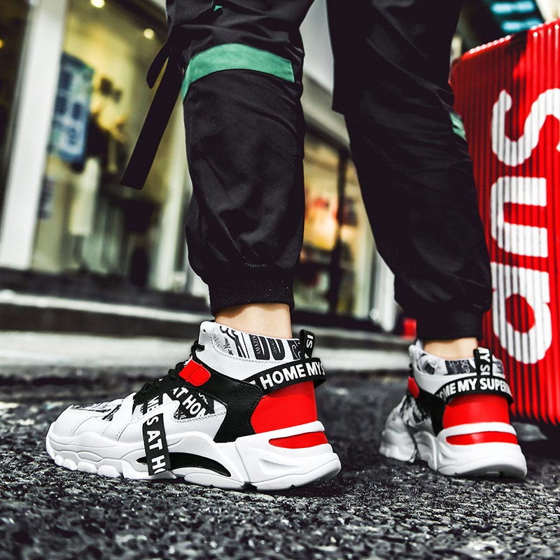 Grote Maat Hoge Top Chunky Man - Japanese Lifestyle News recensie en prijs