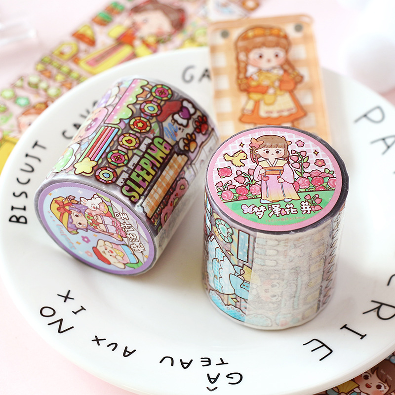 TIANZI 50mmx5m Scrapbooking St - Japanese Girl Lifestyle recensie en prijs