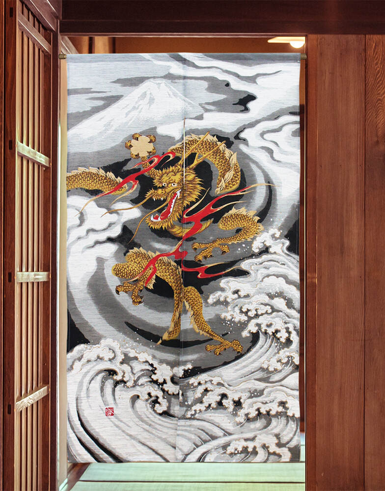 Traditionele Chinese draak die - Noren Curtain Doorway recensie en prijs