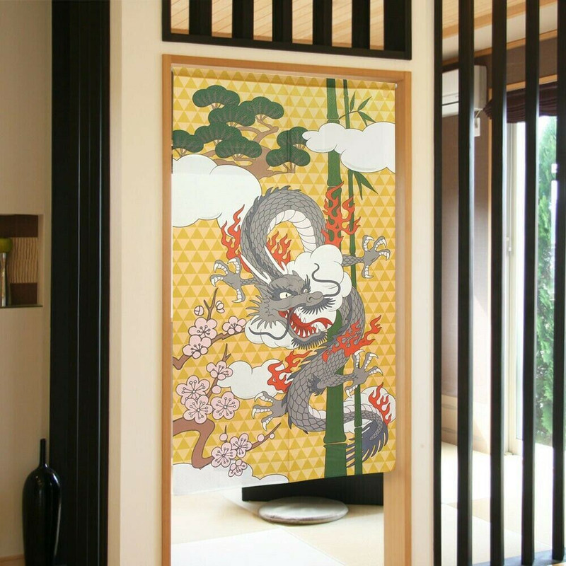 Traditionele Chinese draak die - Noren Curtain Doorway recensie en prijs